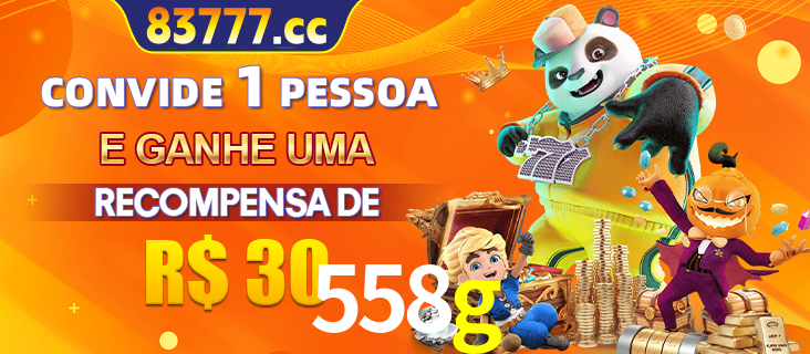 Banner institucional da 558g sobre parceria de marcas e criação de uma marca de excelência, apresentando os mascotes de jogos populares como o Fortune Tiger.