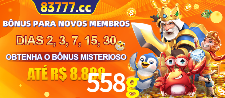 Anúncio dos benefícios para Membro VIP Sênior na plataforma 558g, incluindo bônus promocionais, semanais e mensais, ilustrado com o personagem Fortune Tiger.